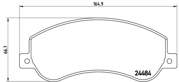 BREMBO P 24 064 PRIME LINE...