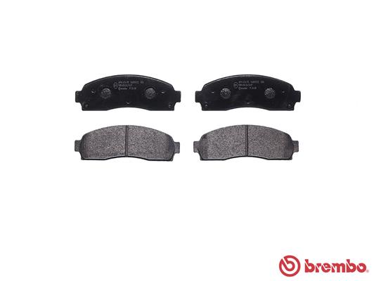 BREMBO P 24 081 PRIME LINE Bremsbelagsatz, Scheibenbremse