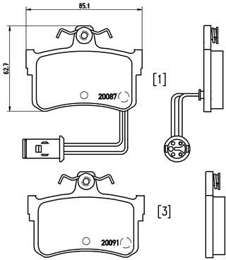 BREMBO P 28 015...