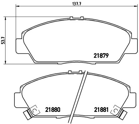 BREMBO P 28 021 Kit...