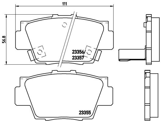 BREMBO P 28 040 Kit...