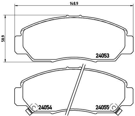 BREMBO P 28 047 Kit...