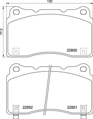 BREMBO P 28 099 Kit...