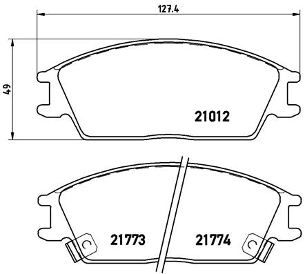 BREMBO P 30 024 Kit...