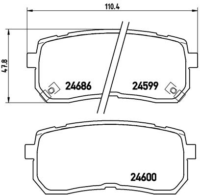 BREMBO P 30 035 Kit...