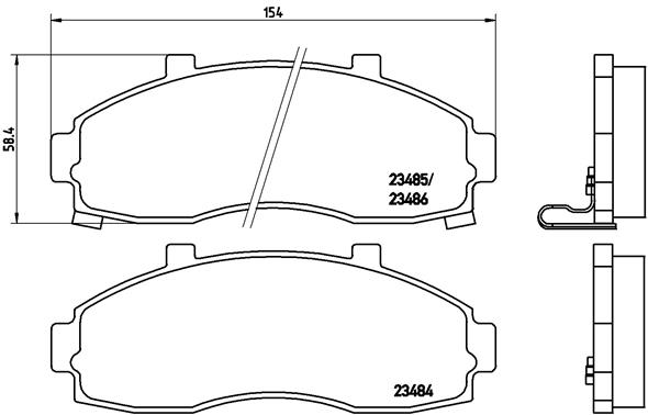 BREMBO P 30 044...