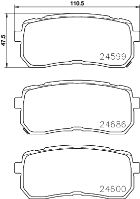 BREMBO P 30 080 Kit...