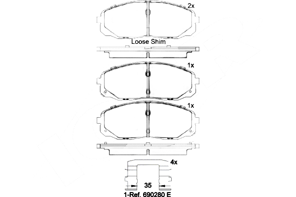 BREMBO P 30 095...