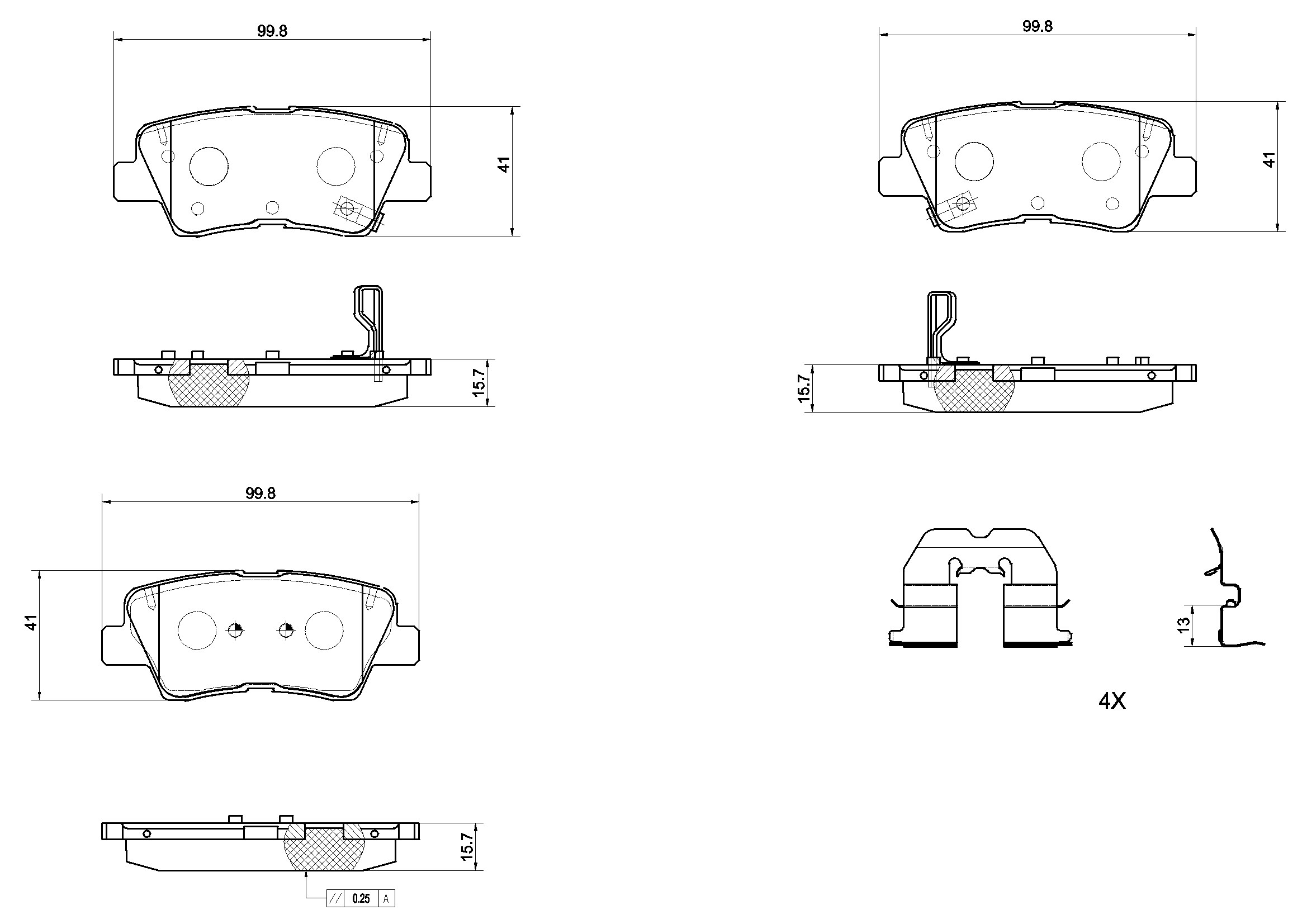 BREMBO P 30 158 PRIME LINE...