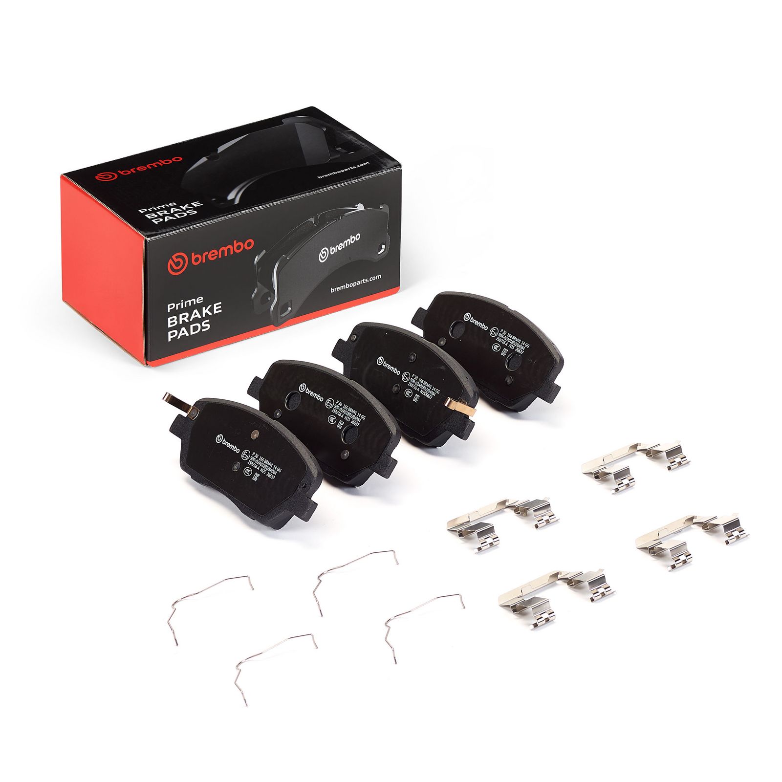 BREMBO P 30 166 PRIME LINE Sada brzdových platničiek kotúčovej brzdy