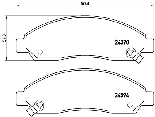 BREMBO P 34 005 Kit...