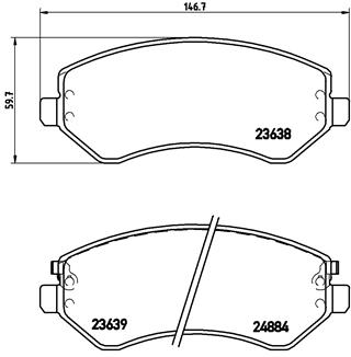 BREMBO P 37 007 Kit...