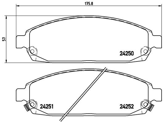 BREMBO P 37 010 Kit...