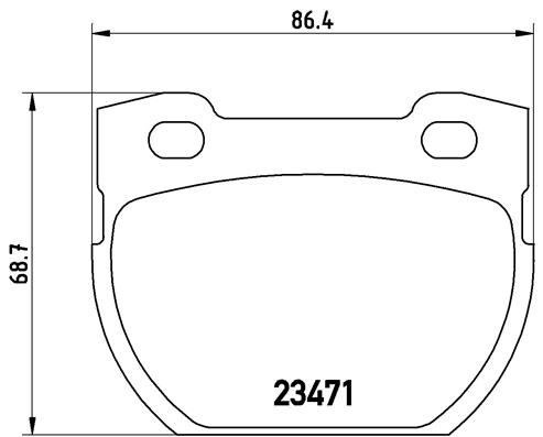 BREMBO P 44 006 Kit...