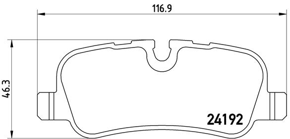 BREMBO P 44 019 PRIME LINE...