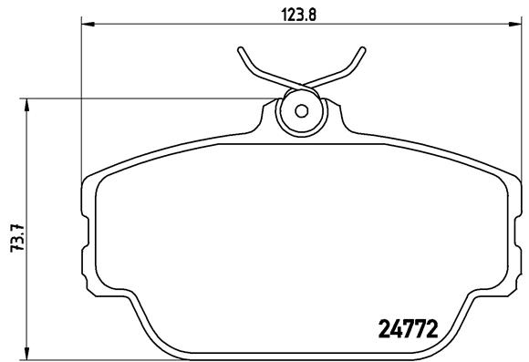 BREMBO P 46 001...