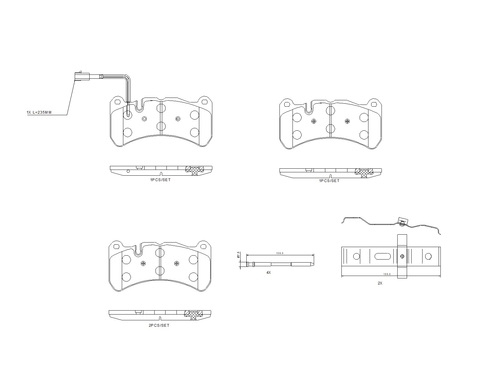BREMBO P 48 003 PRIME LINE...