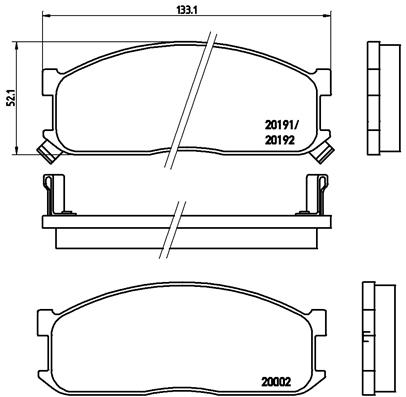 BREMBO P 49 010 Kit...