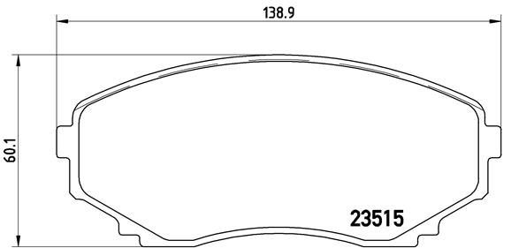 BREMBO P 49 028 Kit...