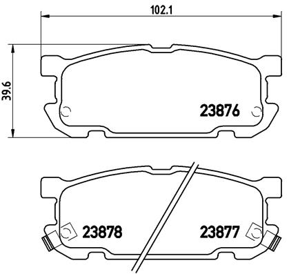 BREMBO P 49 030 Kit...