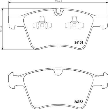 BREMBO P 50 115 Kit...