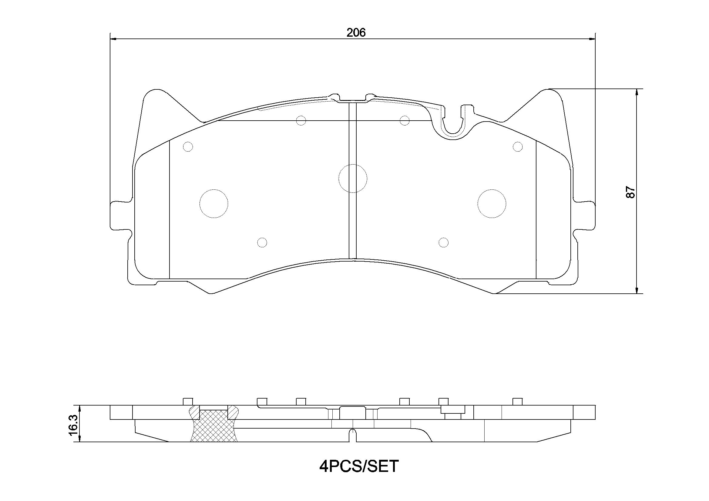 BREMBO P50154N PRIME LINE - Ceramic Bremsbelagsatz, Scheibenbremse