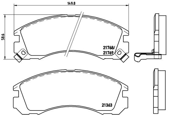 BREMBO P 54 017X Kit...