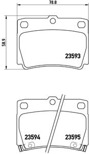 BREMBO P 54 026 Kit...