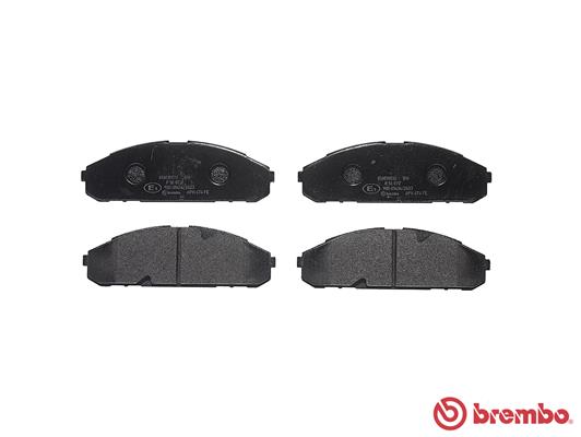 BREMBO P 56 072 PRIME LINE Bremsbelagsatz, Scheibenbremse