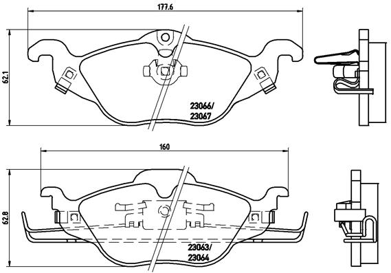 BREMBO P 59 030 Kit...