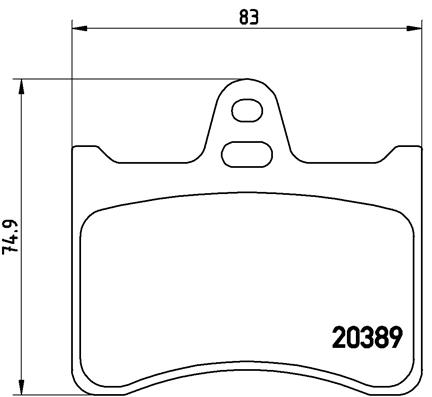 BREMBO P 61 019 Kit...