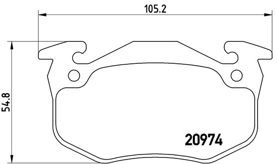 BREMBO P 61 032 Kit...