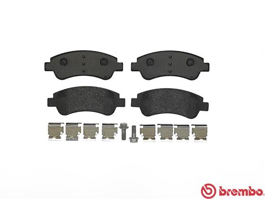 BREMBO P 61 082 PRIME LINE Bremsbelagsatz, Scheibenbremse