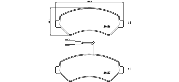 BREMBO P 61 093...