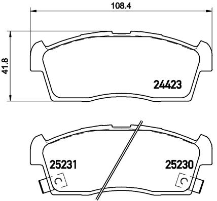 BREMBO P 61 108 Kit...