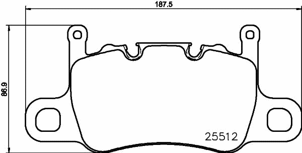 BREMBO P 65 037 Sada...