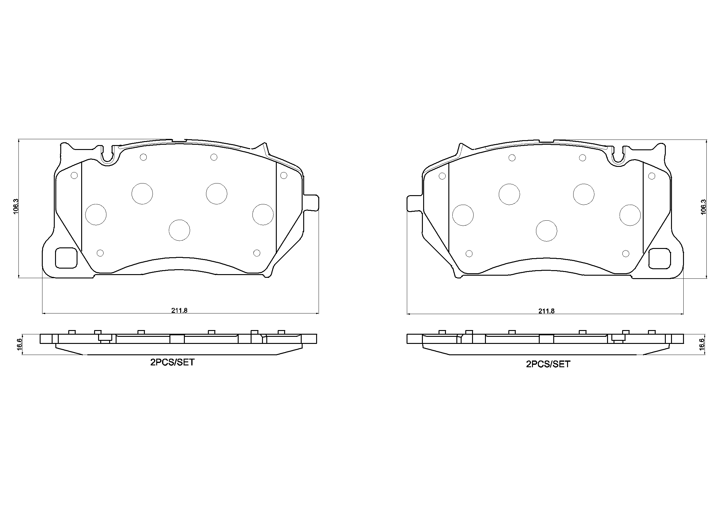 BREMBO P 65 057 PRIME LINE...
