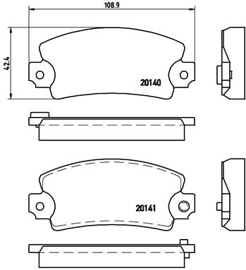 BREMBO P 68 004 Kit...