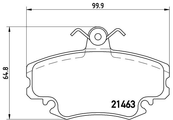 BREMBO P 68 038 Kit...