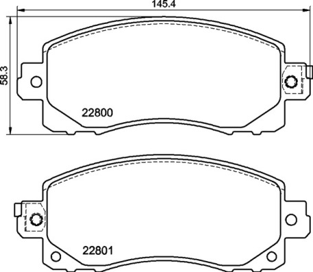 BREMBO P 78 028 Sada...