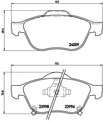 BREMBO P 83 043 Kit...