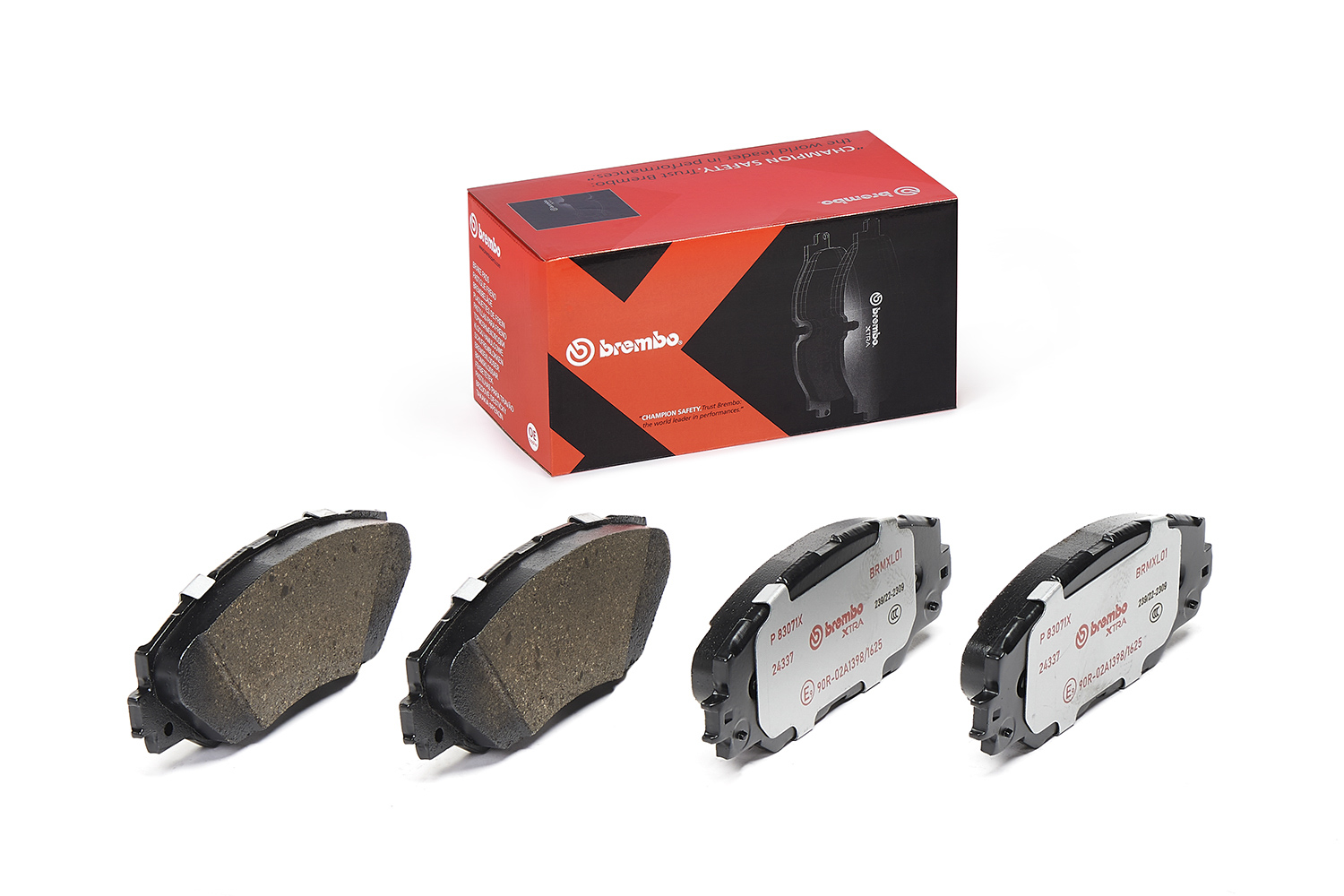 BREMBO P 83 071X XTRA LINE Bremsekloss sett