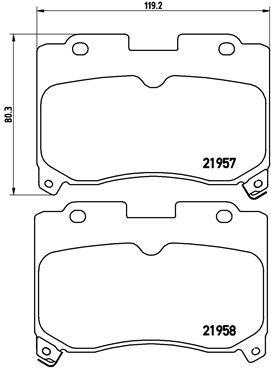 BREMBO P 83 090 Kit...