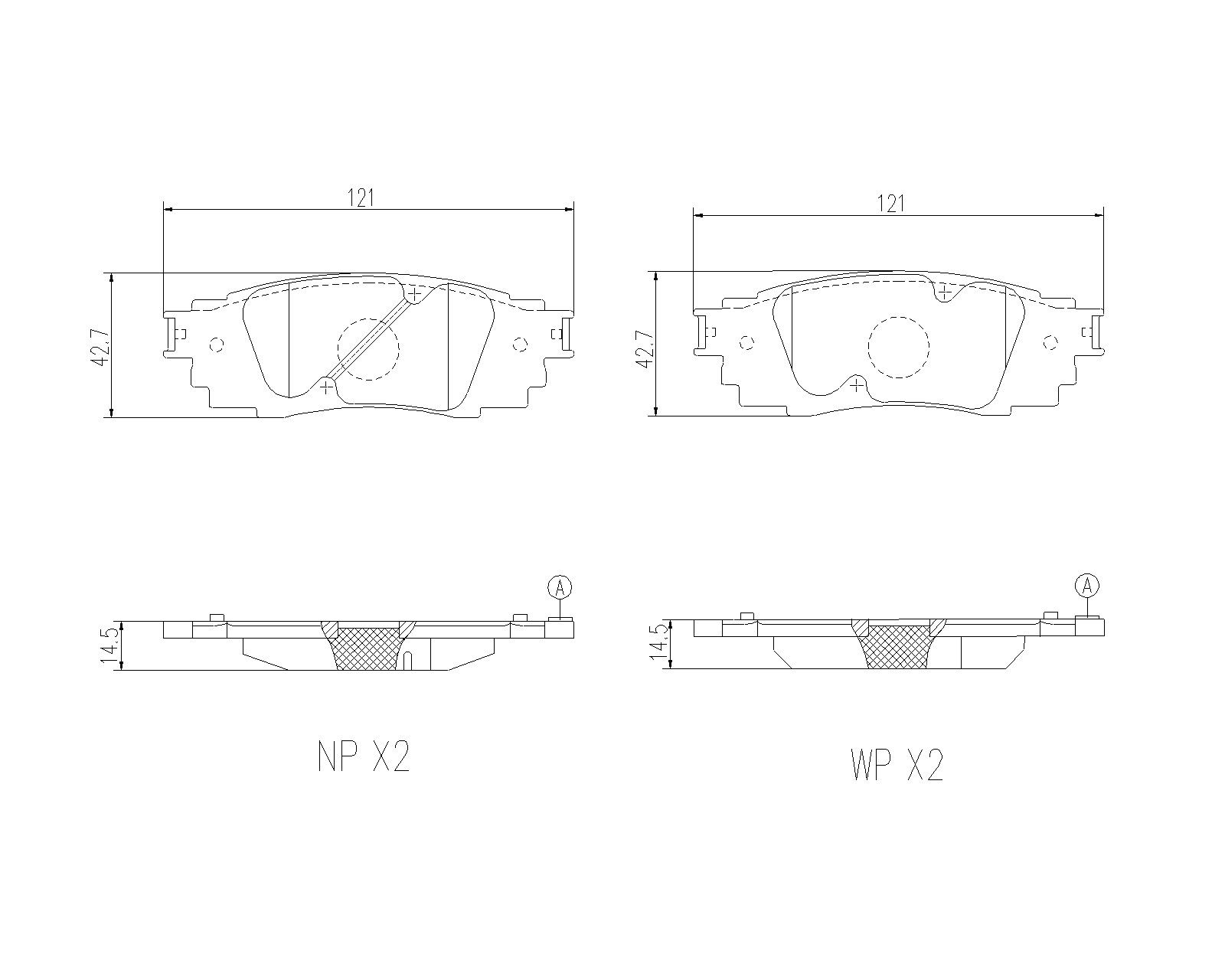 BREMBO P 83 201 PRIME LINE Sada brzdových platničiek kotúčovej brzdy