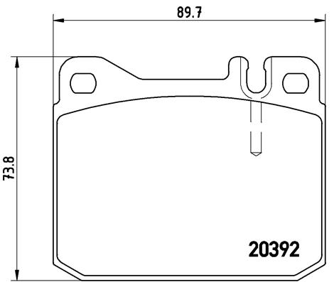 BREMBO P 85 007 Kit...