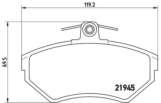 BREMBO P 85 032 PRIME LINE...