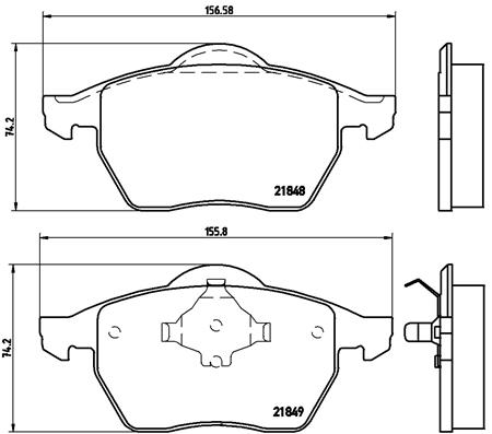 BREMBO P 85 039 Kit...