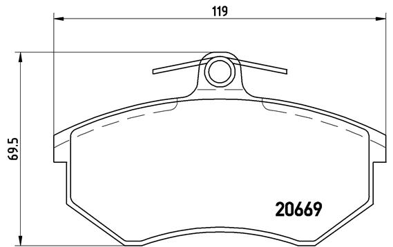 BREMBO P 85 092 Kit...