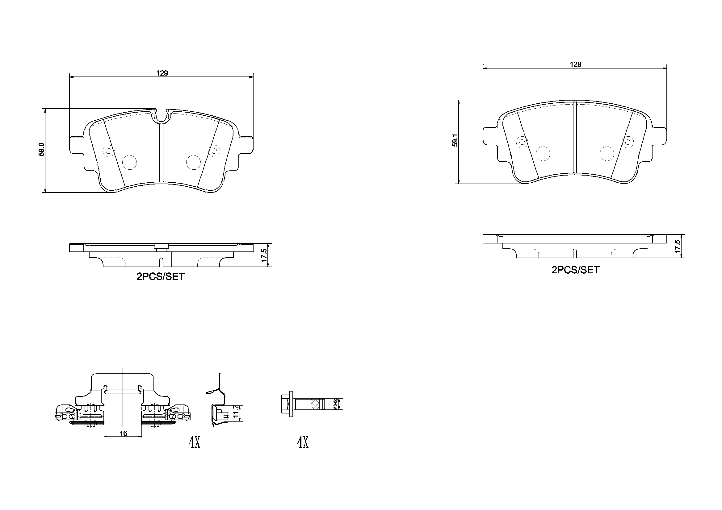 BREMBO P 85 186 Kit...