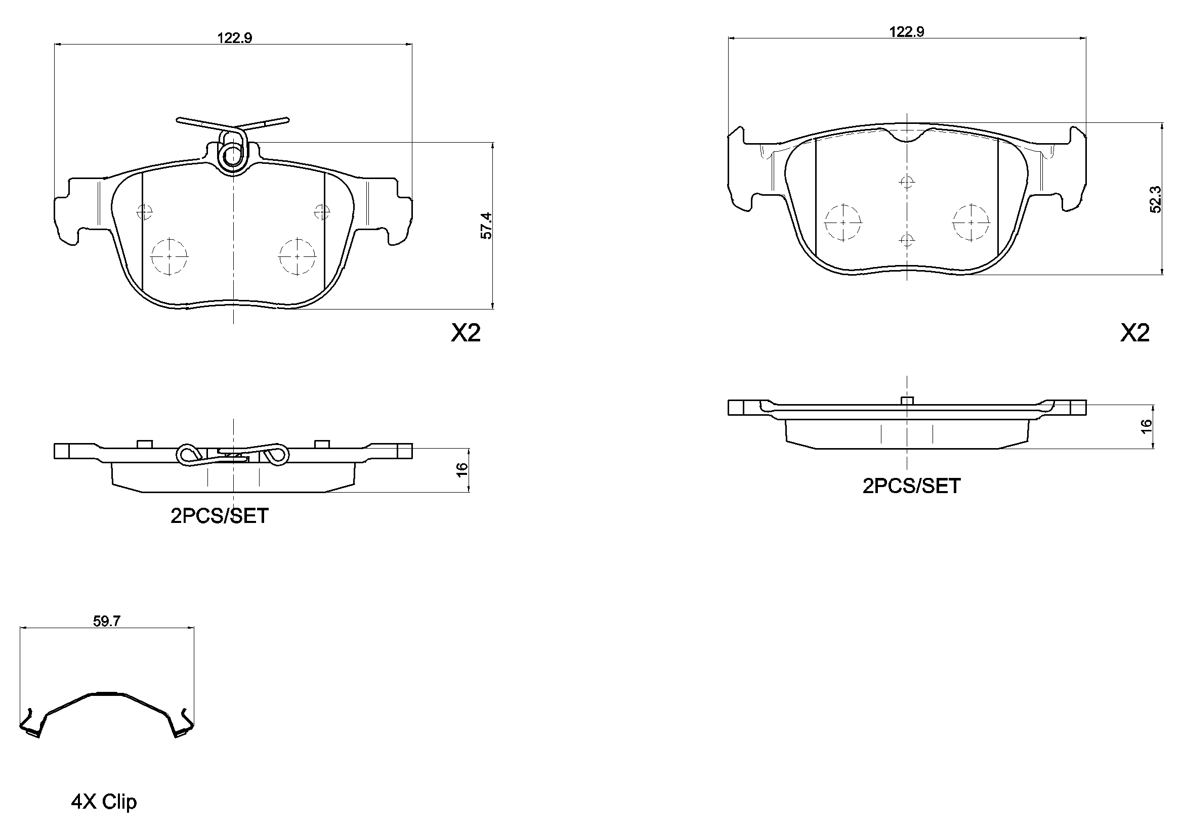 BREMBO P 85 189 PRIME LINE...